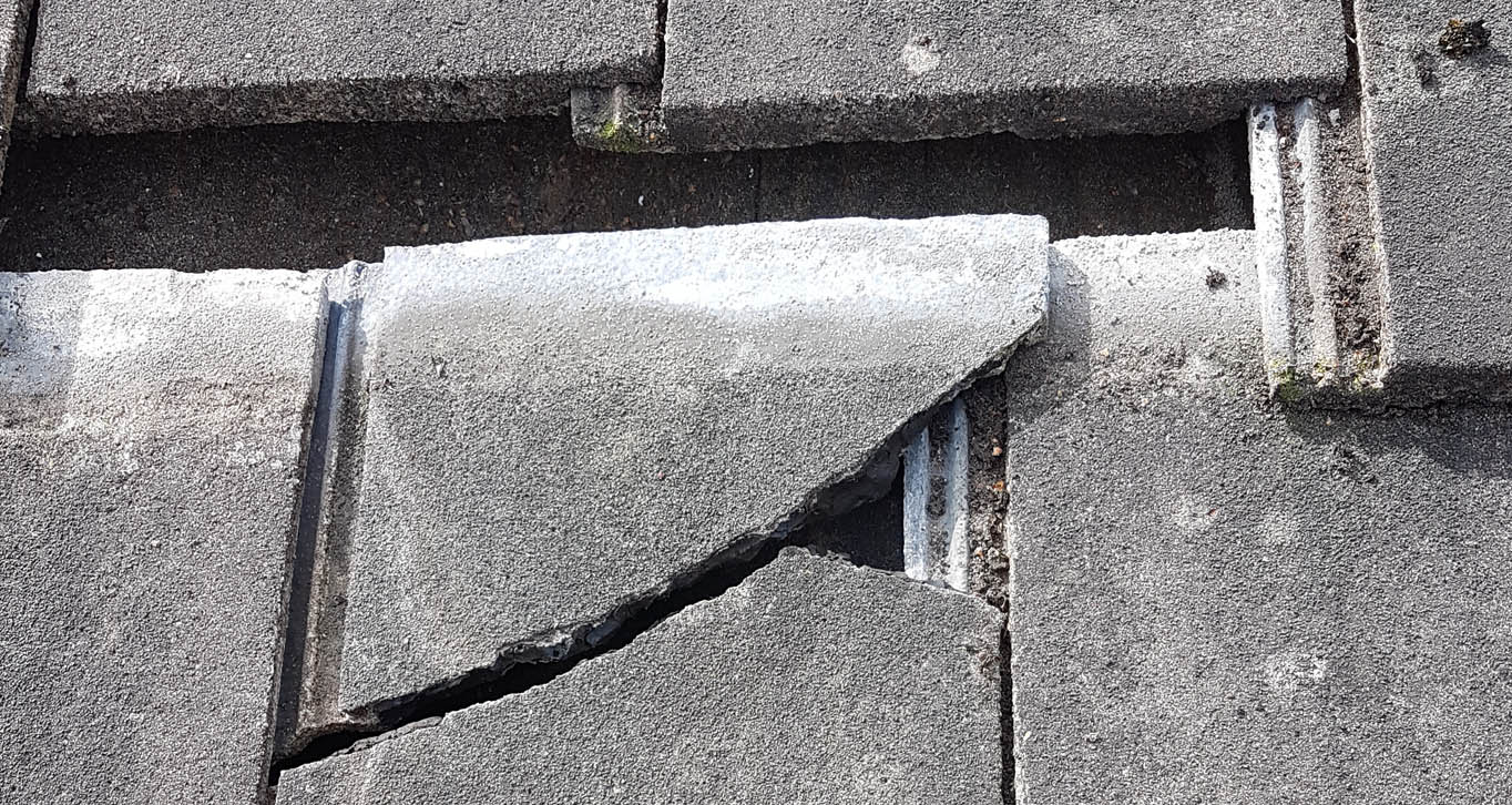 Broken Tile Repair Roof Crewe