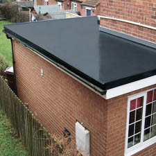 Fibreglass Flat Roof Weather Protection