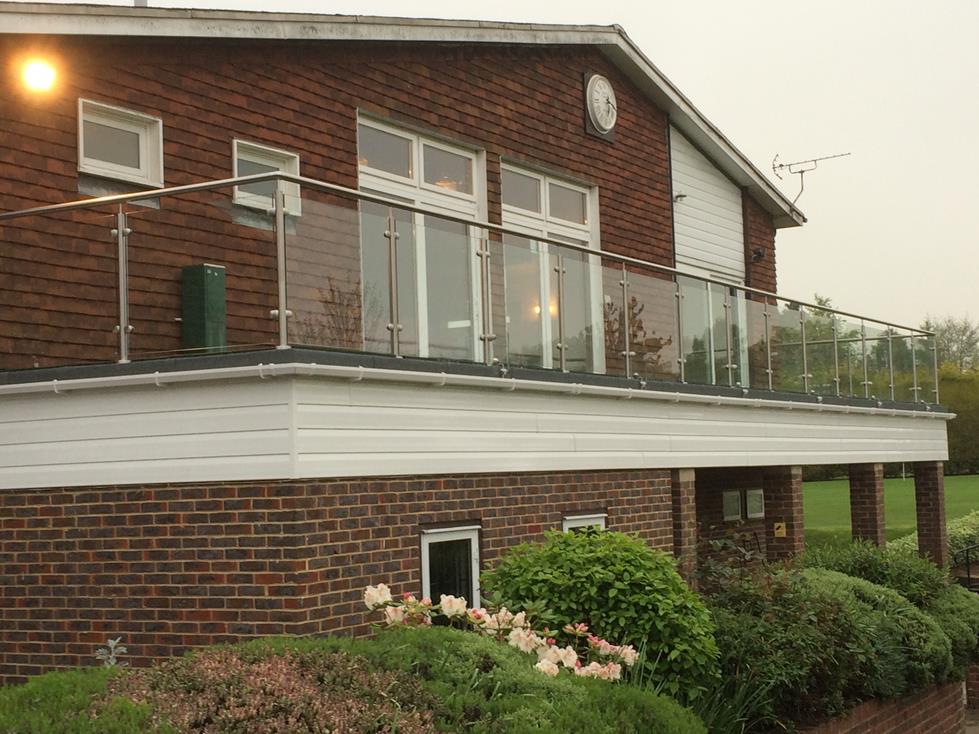 Patio Roof Terrace Glass Balcony