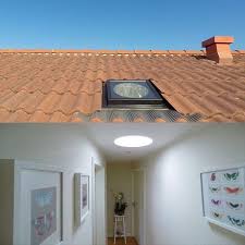 Sun Tunnels Brown Ridge Tile