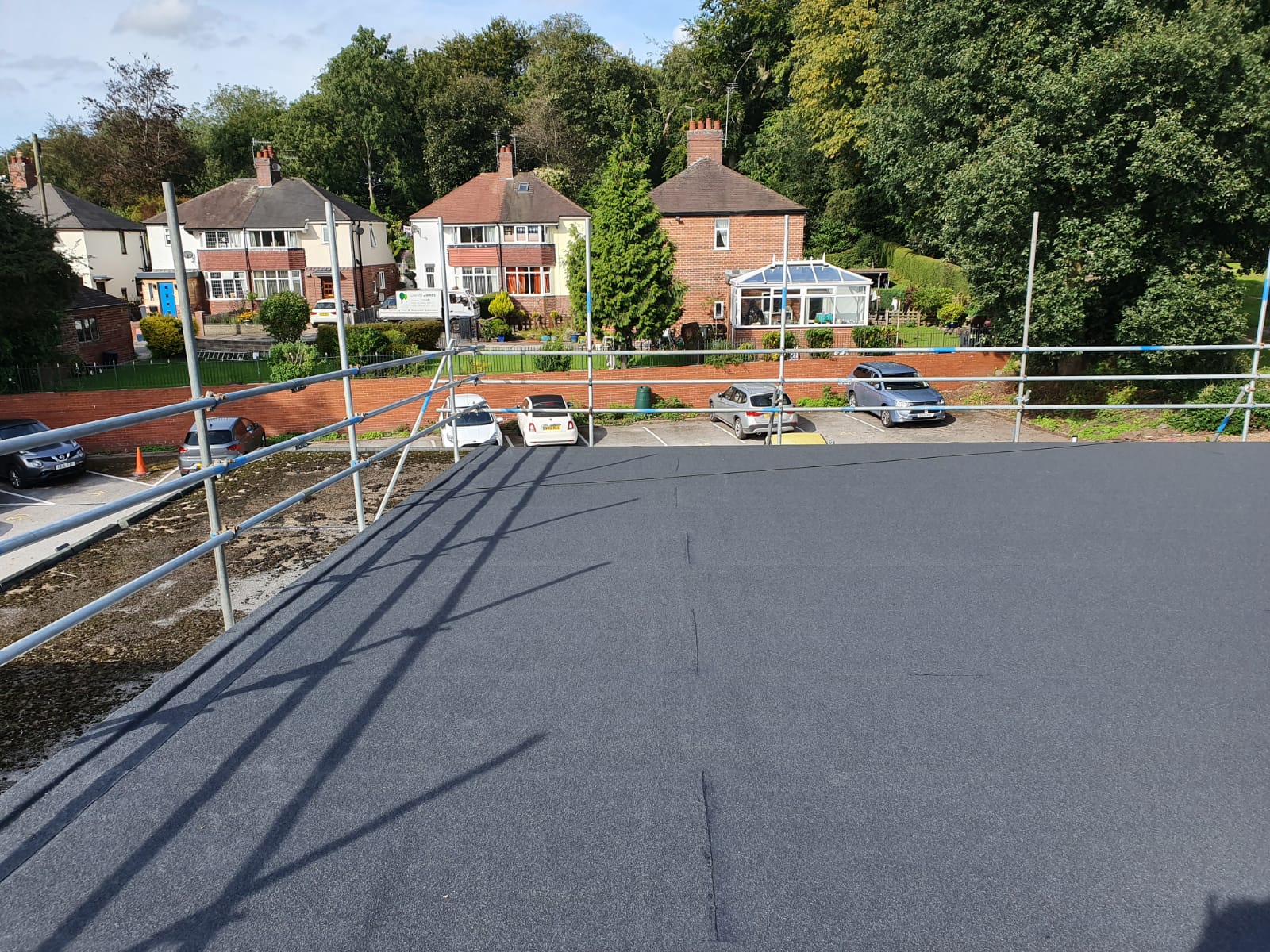 Leaking Flat Roof Repair Newcastle Under Lyme